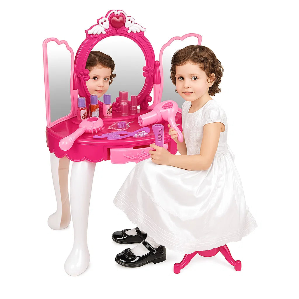 🎀✨ Tocador de Niña con Sensor – ¡El Regalo Más Mágico del Año!