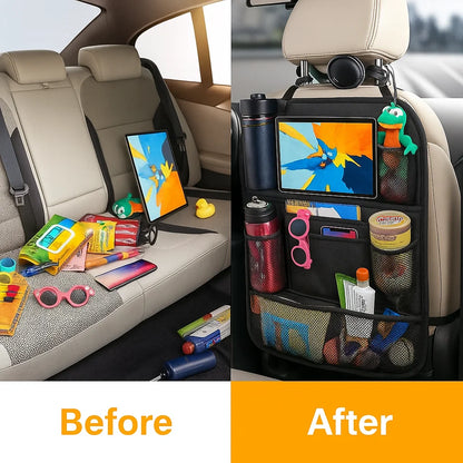 🚗✨ ORGANIZADOR DE ASIENTO PARA CARRO – MULTIBOLSILLO