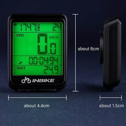 🚴‍♂️ CICLOCOMPUTADOR INALÁMBRICO PROFESIONAL