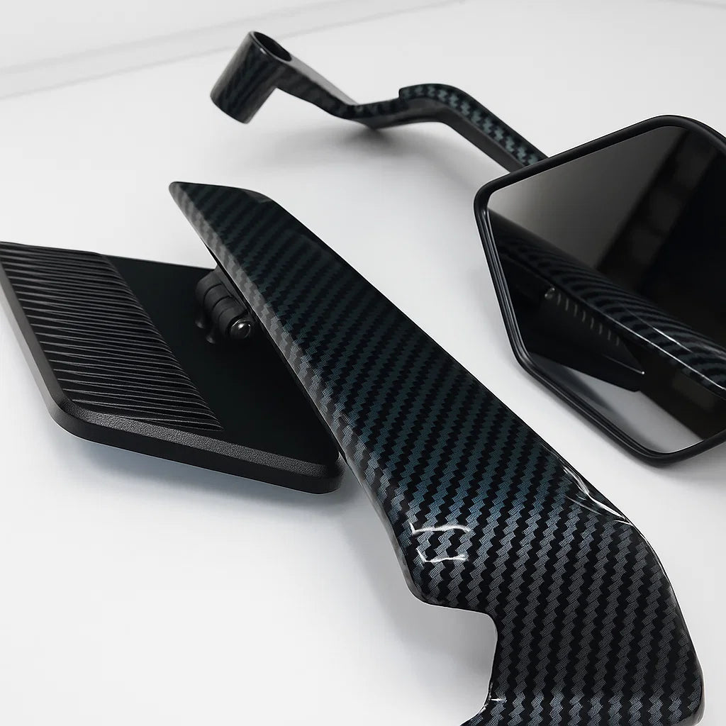 🏍️ STEALTH MAX – Espejos Deportivos Tipo Alerón