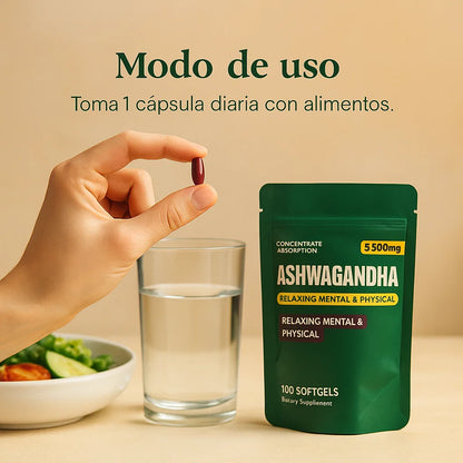 🌿 ASHWAGANDHA – TRATAMIENTO PARA 3 MESES POR SOLO 79.900