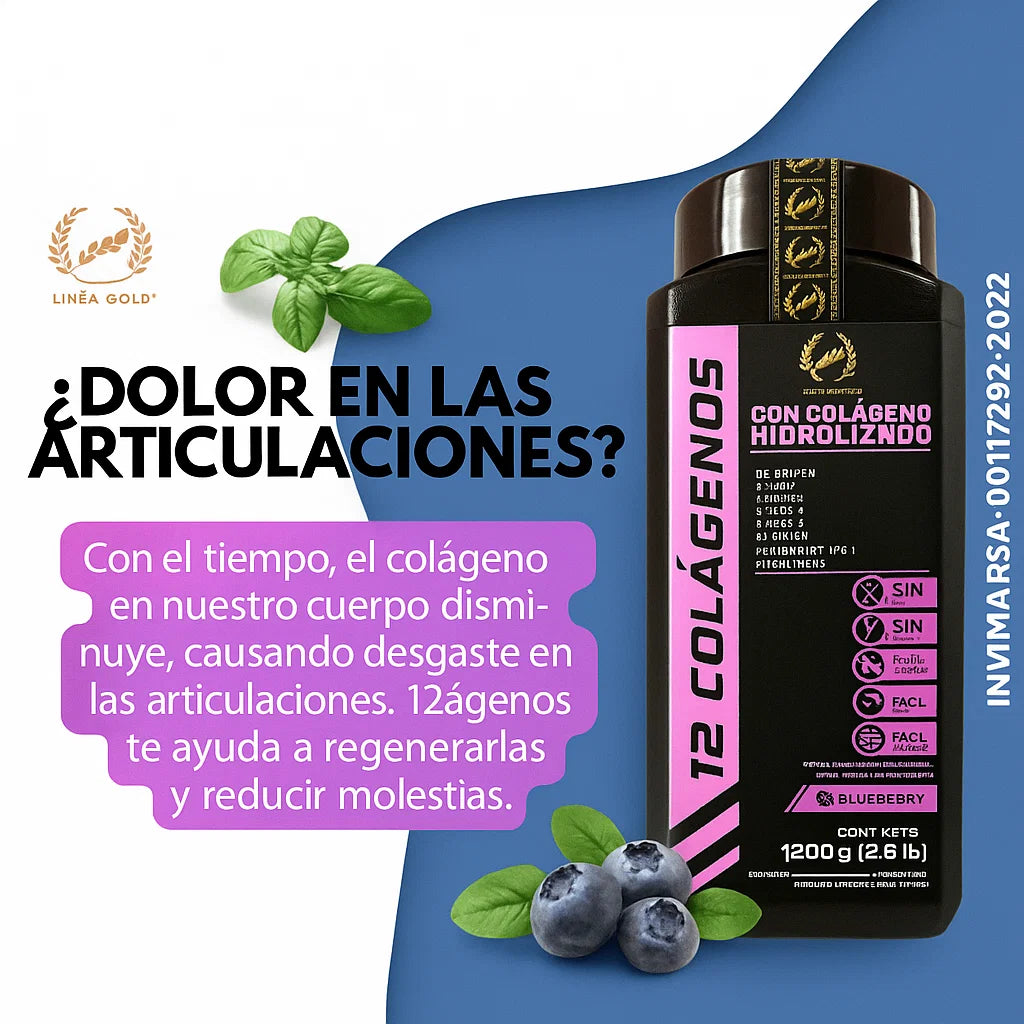 🌟 12 Colágenos Hidrolizados Premium – Belleza y Bienestar Desde Adentro