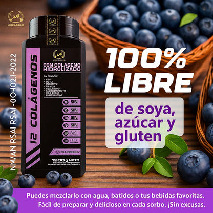 🌟 12 Colágenos Hidrolizados Premium – Belleza y Bienestar Desde Adentro