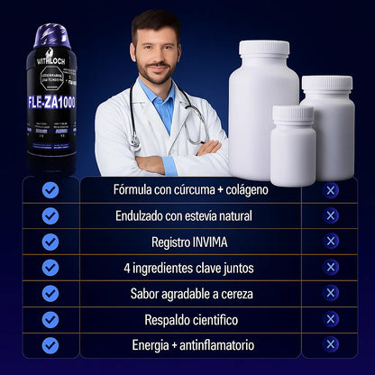 🚀 FLE-ZA 1000™ – Energía, Fuerza y Recuperación para un Cuerpo Imparable