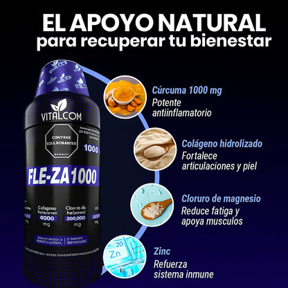 🚀 FLE-ZA 1000™ – Energía, Fuerza y Recuperación para un Cuerpo Imparable