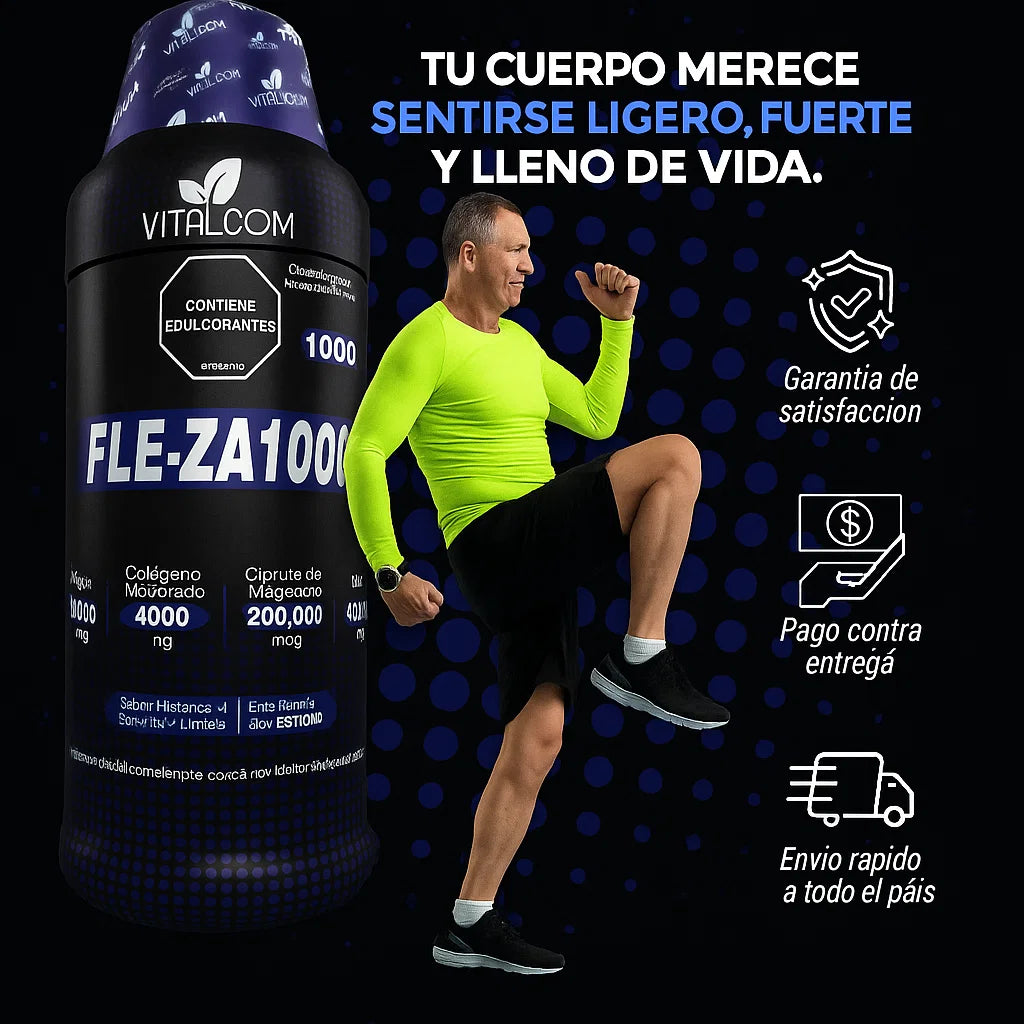 🚀 FLE-ZA 1000™ – Energía, Fuerza y Recuperación para un Cuerpo Imparable