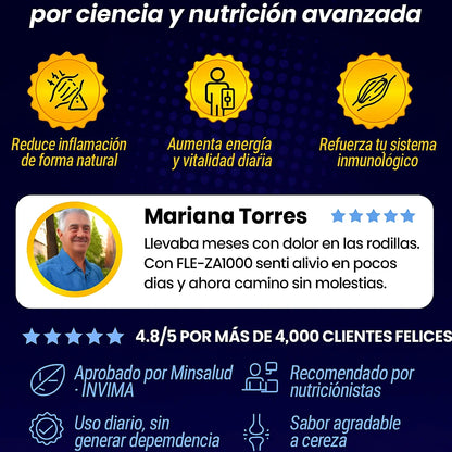 🚀 FLE-ZA 1000™ – Energía, Fuerza y Recuperación para un Cuerpo Imparable