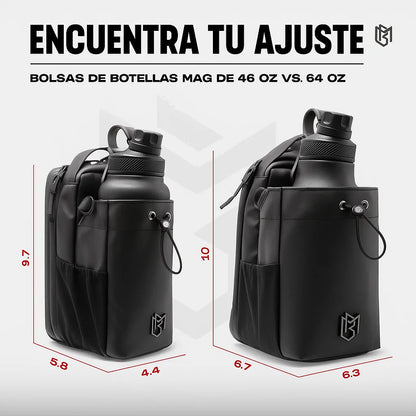 🏋️‍♂️ Bolsa de Gimnasio 4-en-1 con Soporte para Botella