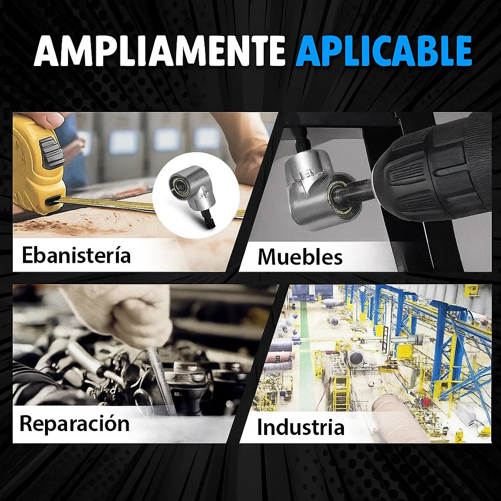 🔧✨ ¡Promo 2x1! Dos Adaptadores 105° para tu Taladro al Precio de Uno