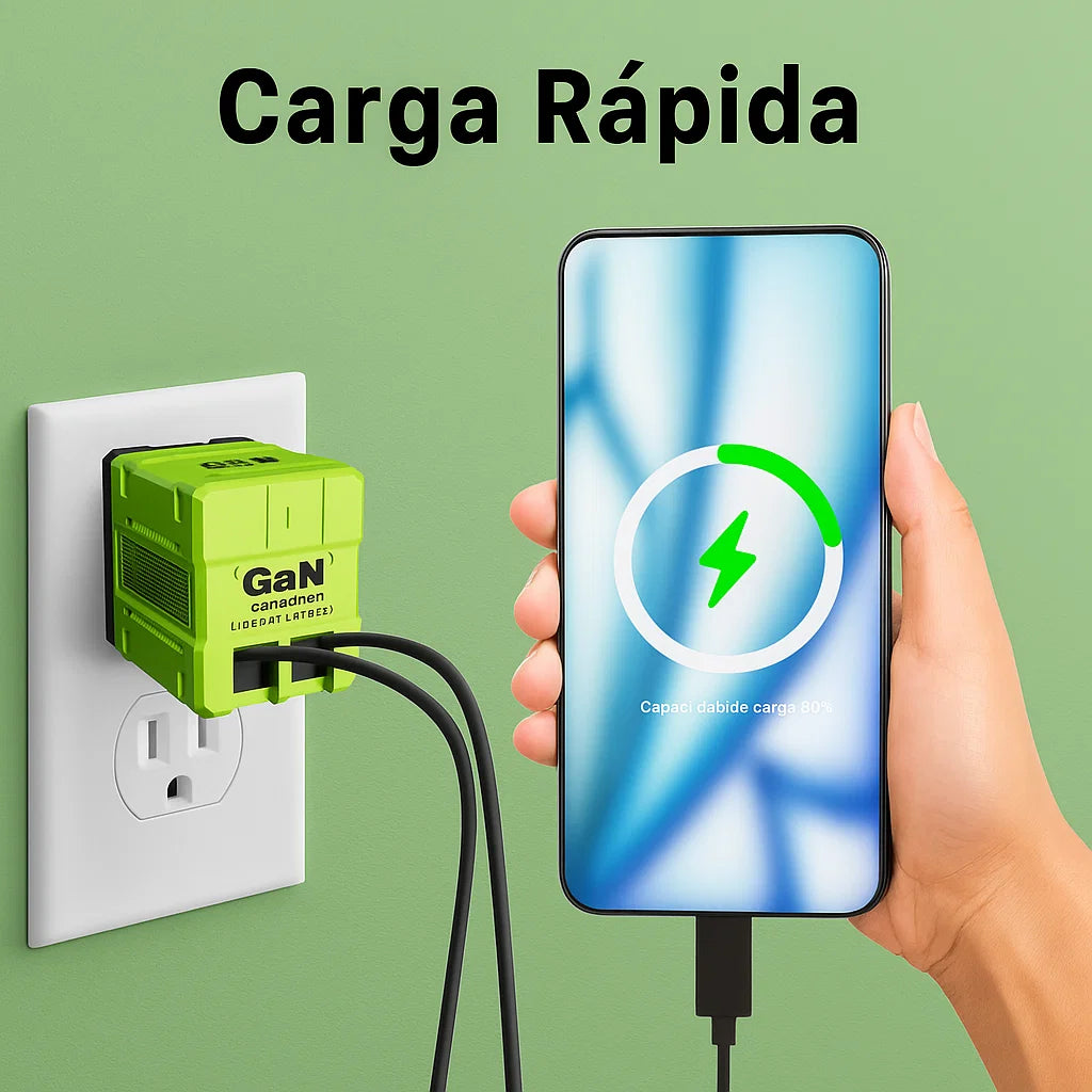 🚀EL CARGADOR 3 EN 1 DEFINITIVO (120W)💯