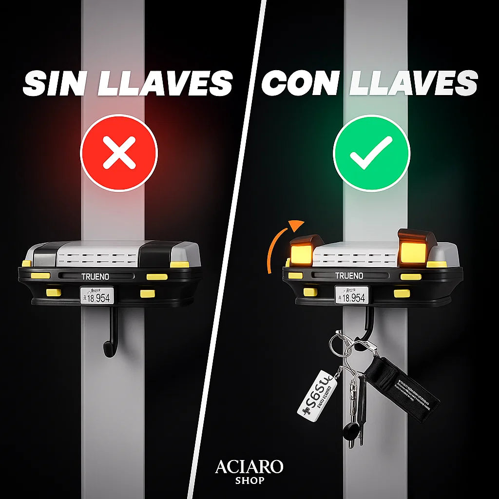 🎯 GANCHO DECORATIVO PARA LLAVES AUTOMOTRIZ