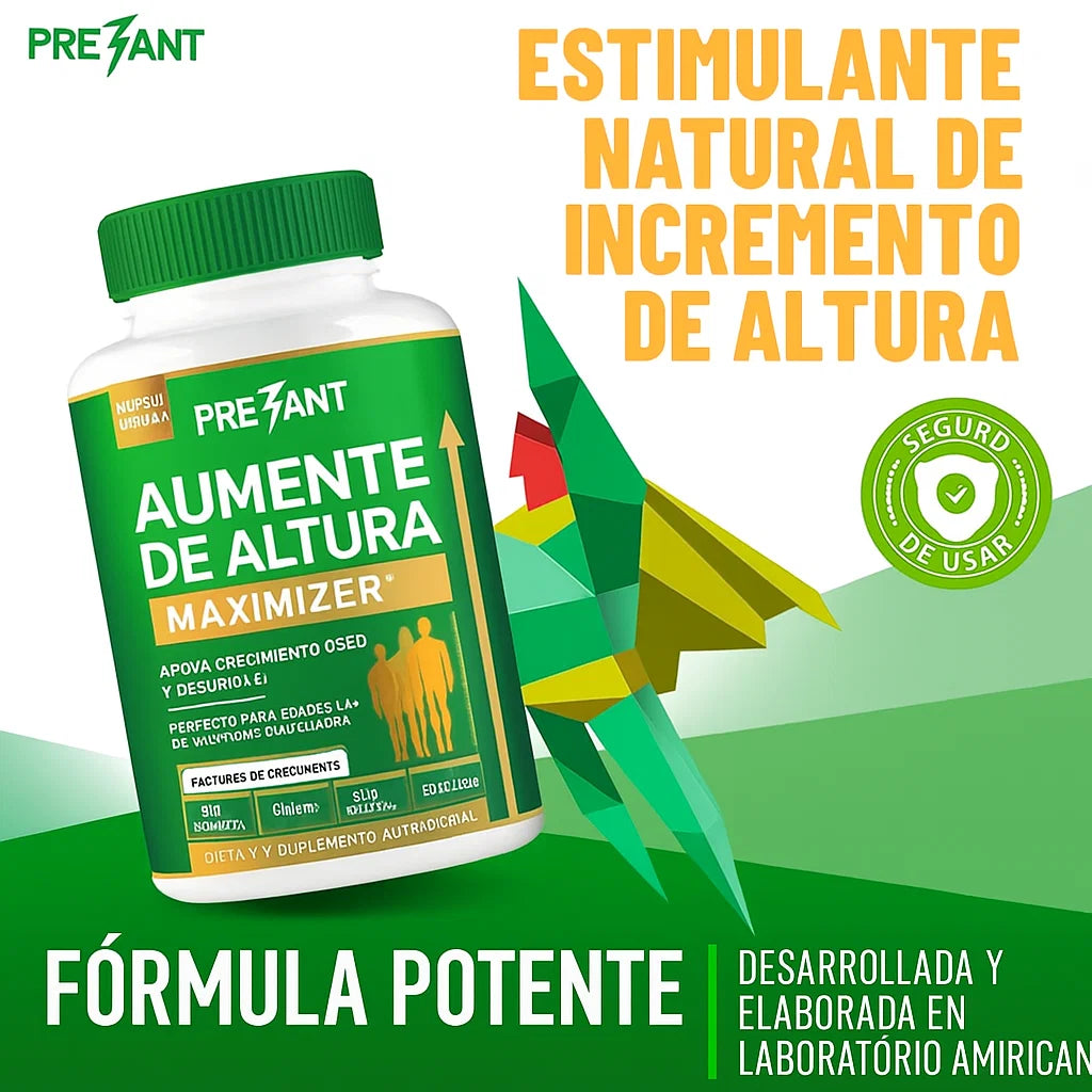 🌱 PRETANT – Suplemento Maximizador de Crecimiento de Altura