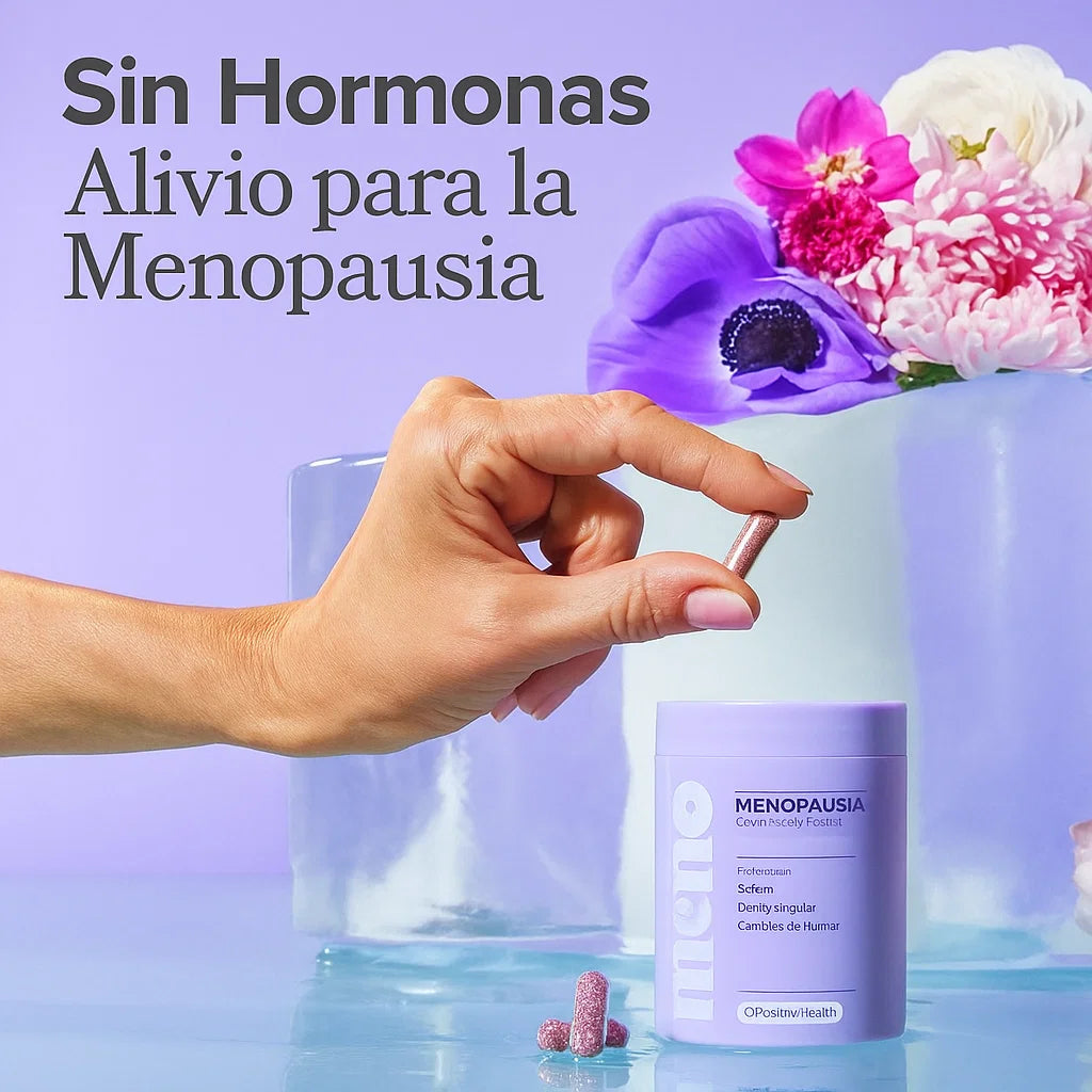 🌸 MENO – Equilibrio Natural en la Menopausia