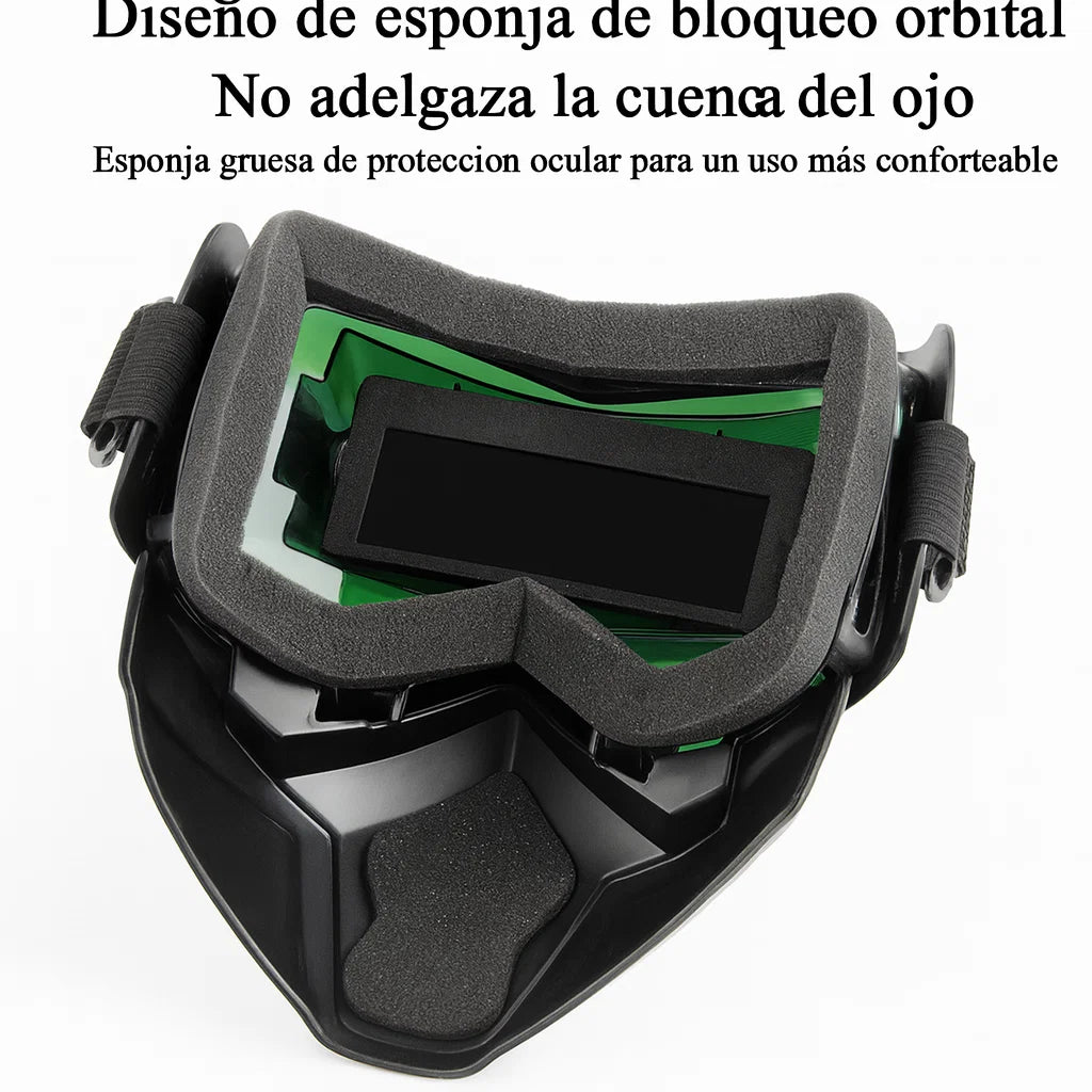 🛡️ Máscara de Soldadura Inteligente Pro – Protección Total + Oscurecimiento Automático ⚡