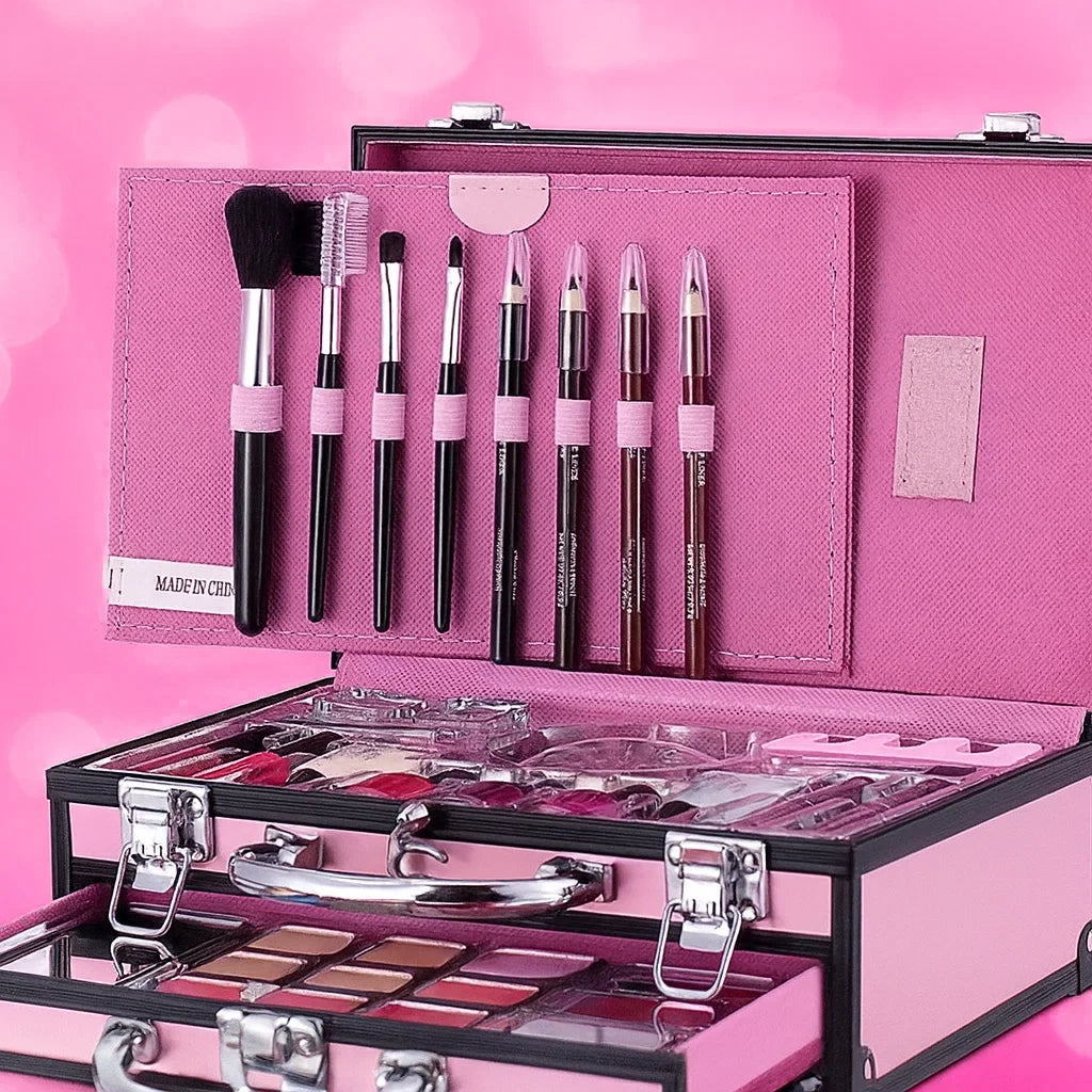 🌟 SET DE BELLEZA COMPLETO – TODO TU MAQUILLAJE EN UNA SOLA CAJA