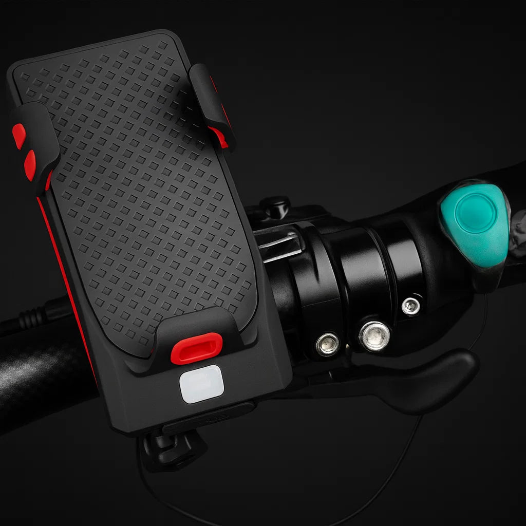 🚴‍♂️ Lámpara 4 en 1  para Bicicleta – Tu Ruta Más Segura, Siempre Iluminada