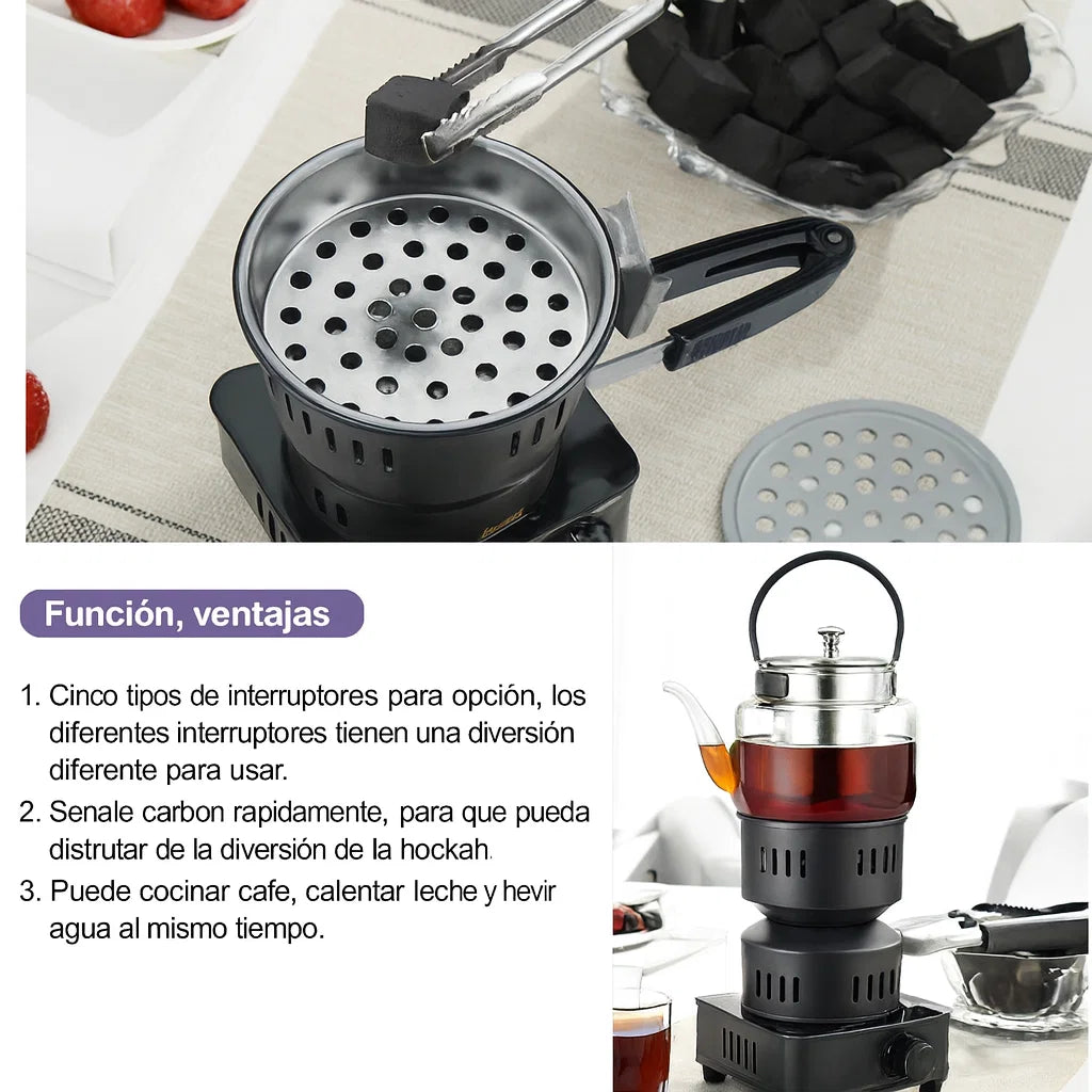 🔥 MINI ESTUFA DE CARBÓN ASANMA