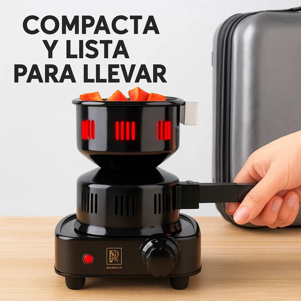 🔥 MINI ESTUFA DE CARBÓN ASANMA