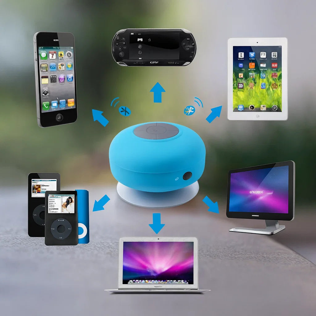 🚿🎶 Parlante Bluetooth Impermeable Dazl