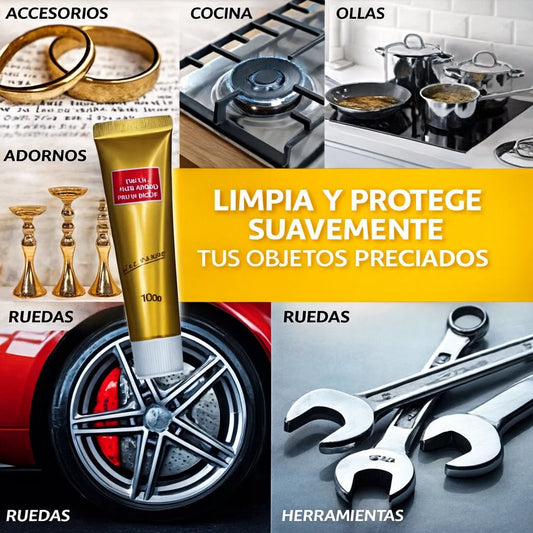 ✨set x2 Pastas para Pulir Metal – Brillo Profesional en Minutos ✨