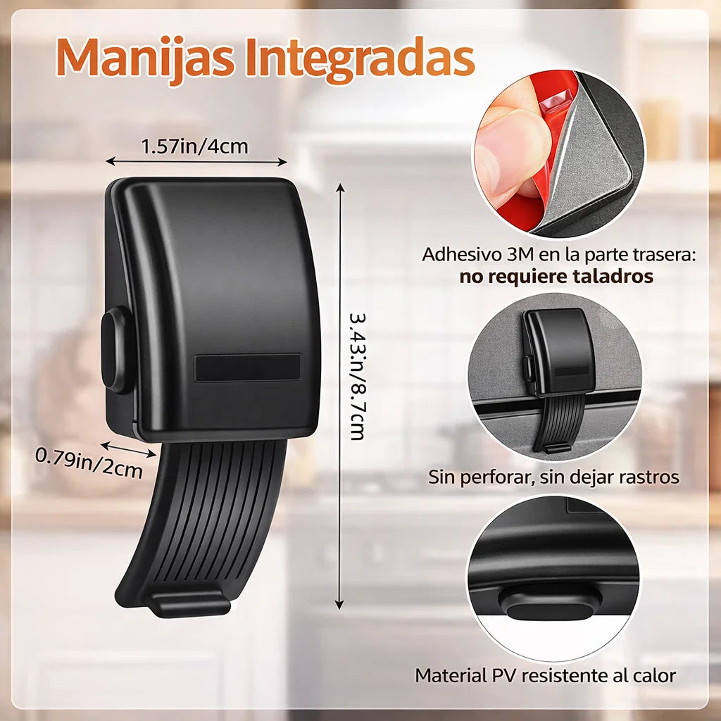 🔒 Combo de 2 Cerraduras de Seguridad para Horno