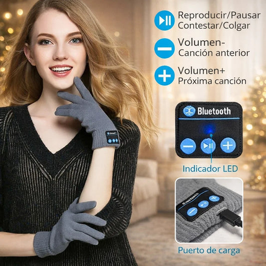🧤🎧 GUANTES BLUETOOTH TÁCTILES
