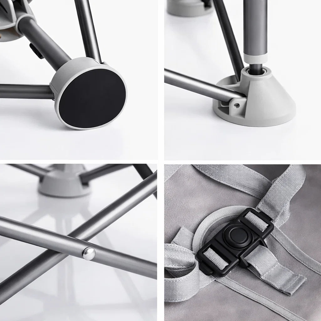 🪑 Silla Plegable para Bebés: Comodidad y Seguridad en Cualquier Lugar👶
