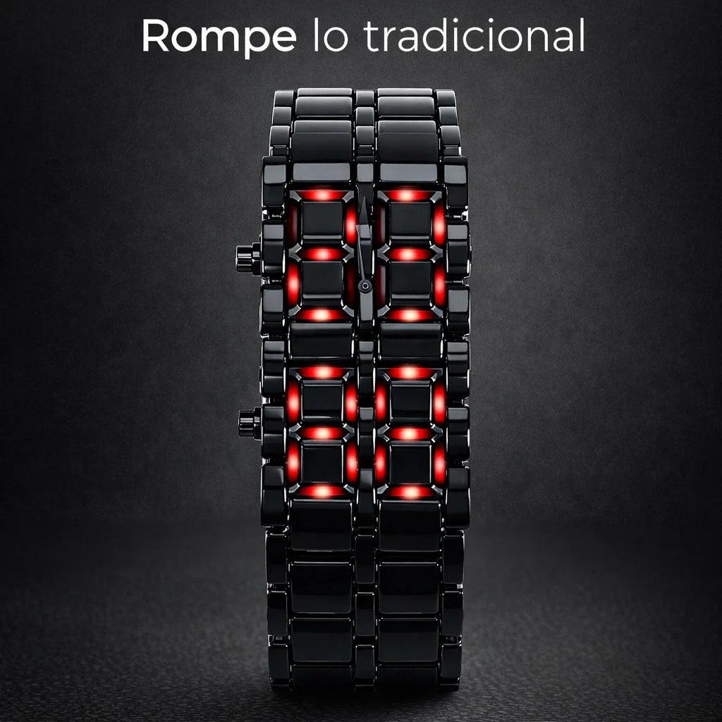 ⌚ RELOJ DIGITAL BINARIO LED PARA HOMBRE