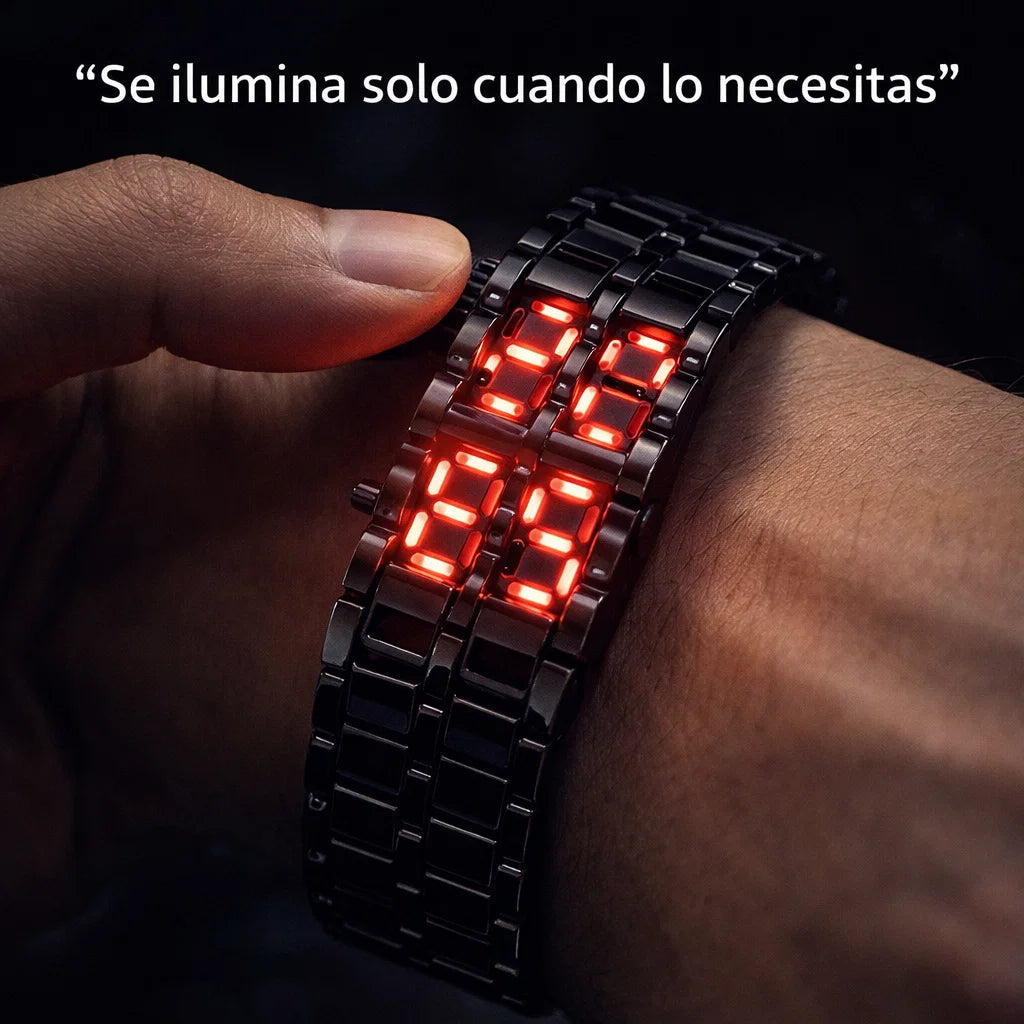 ⌚ RELOJ DIGITAL BINARIO LED PARA HOMBRE