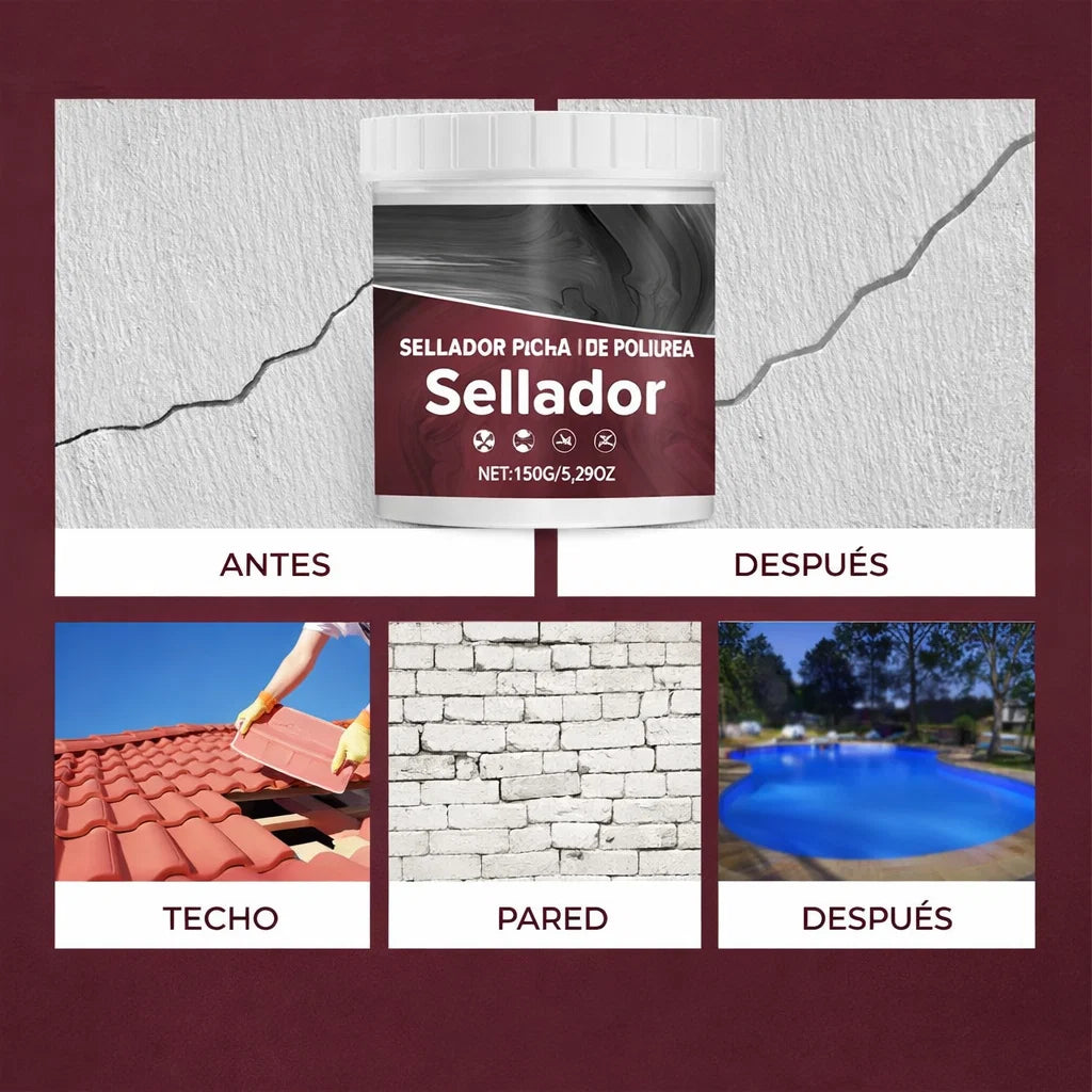 🚫💧 Sellador de Poliurea para Juntas y Grietas