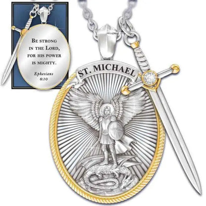 Collar San Miguel Arcangel™ Simbolo de proteccion