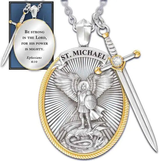 Collar San Miguel Arcangel™ Simbolo de proteccion